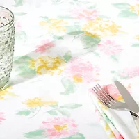 Martha Stewart Amber Floral Tablecloth