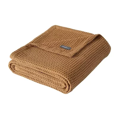 Eddie Bauer Solid 100% Cotton Blanket