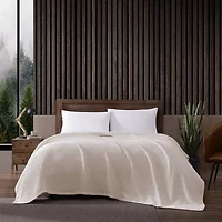 Eddie Bauer Solid 100% Cotton Blanket