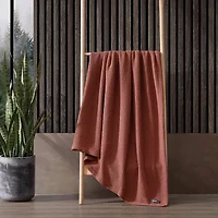 Eddie Bauer Solid 100% Cotton Blanket