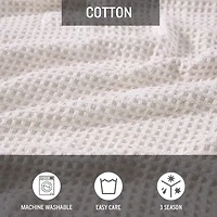 Eddie Bauer Solid 100% Cotton Blanket