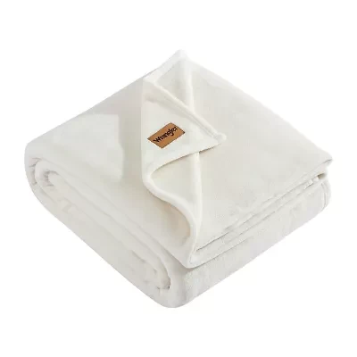 Wrangler Solid Ultra Soft Blanket