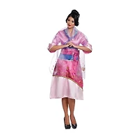 Womens Deluxe Princess Mulan Costume Set