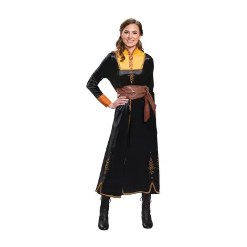 Womens Disney Deluxe Anna Frozen Costume Set