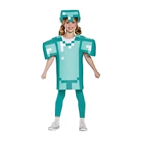 Little & Big Kid Unisex Armor Classic Minecraft Costume