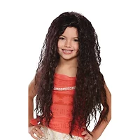 Little & Big Kid Girls Princess Moana Wig Costume Accessory