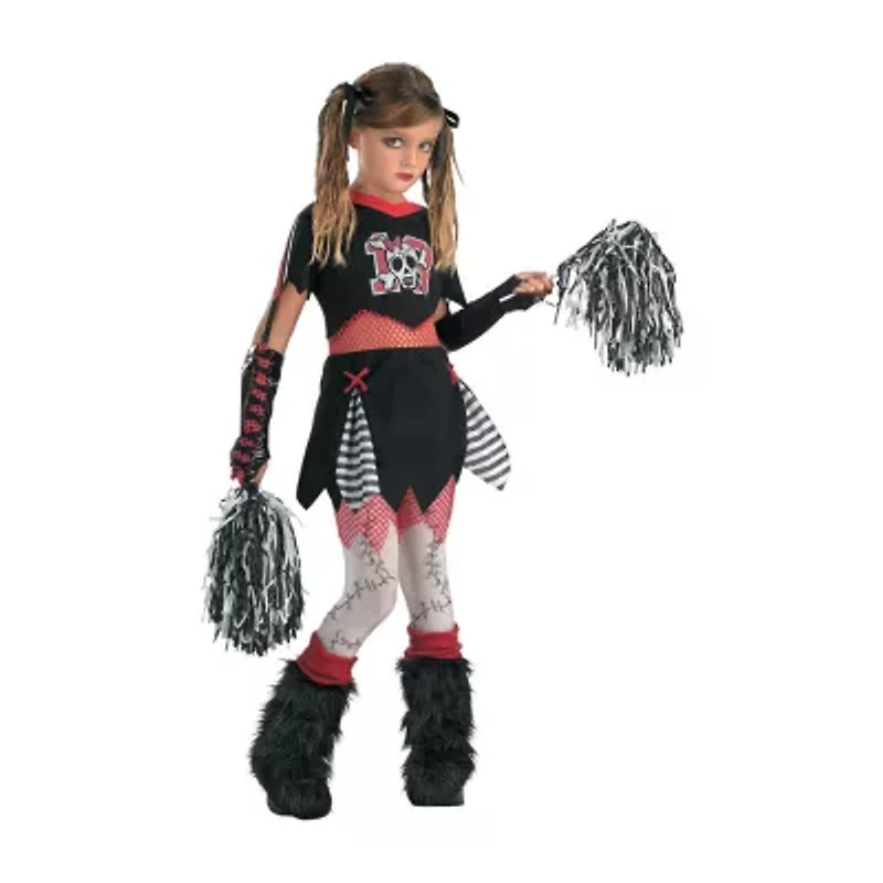 Little & Big Kid Girls Cheerless Leader Costume