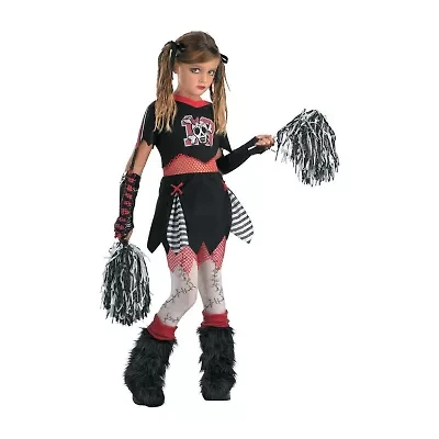 Little & Big Kid Girls Cheerless Leader Costume