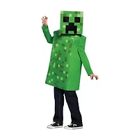 Little & Big Kid Boys Creeper Classic Minecraft Costume