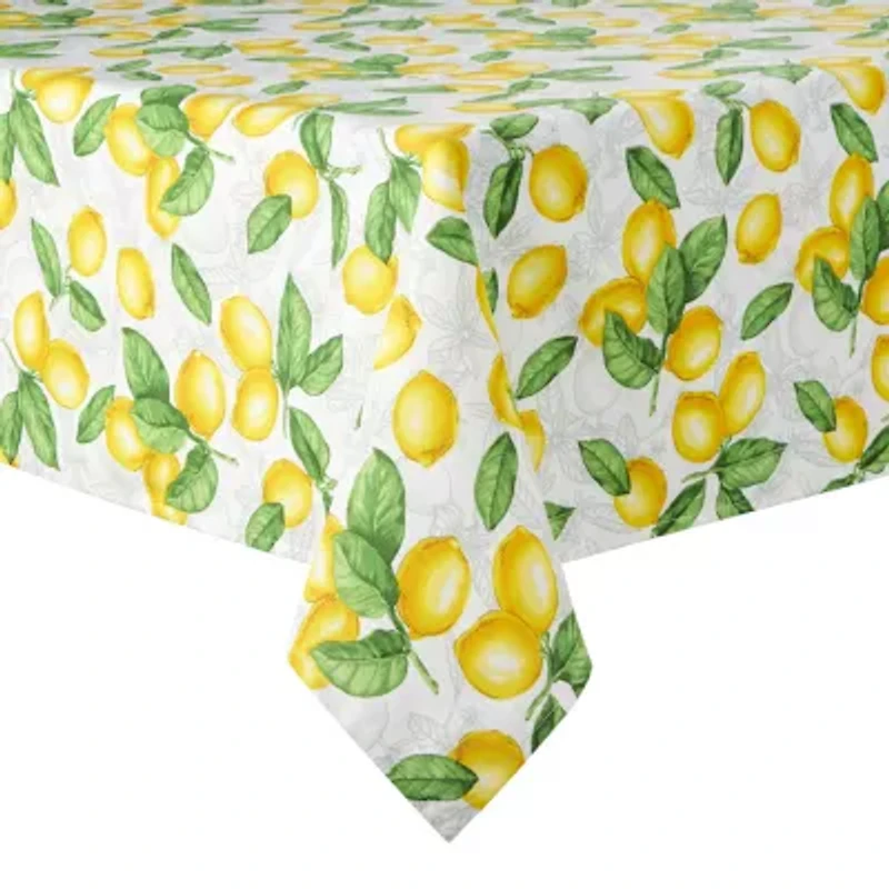 Martha Stewart Lots Of Lemons Tablecloth