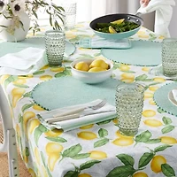 Martha Stewart Lots Of Lemons Tablecloth