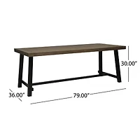 Carlisle Rectangular Dining Table