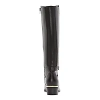 Liz Claiborne Womens Tenny Flat Heel Riding Boots