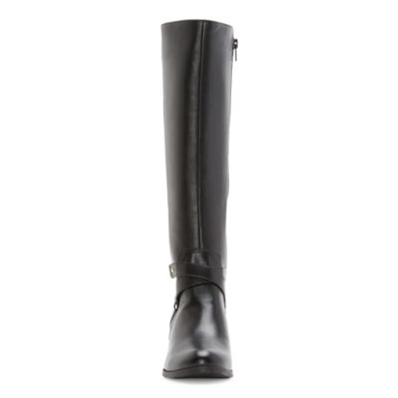 Liz Claiborne Womens Tenny Flat Heel Riding Boots