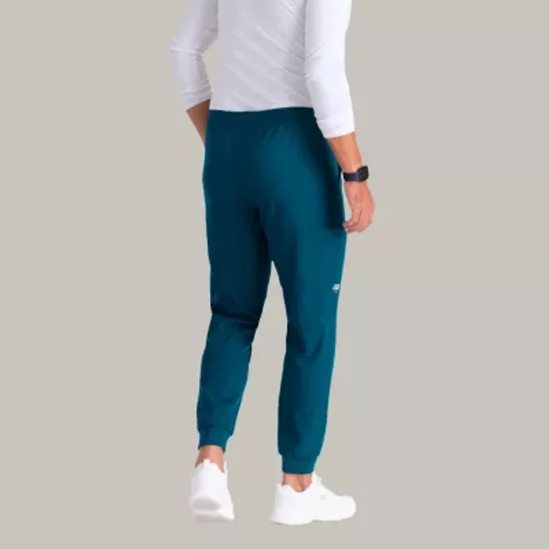 Skechers Skp572 Structure 3-Pocket Jogger Mens Tag Free Stretch Fabric Moisture Wicking Scrub Pant