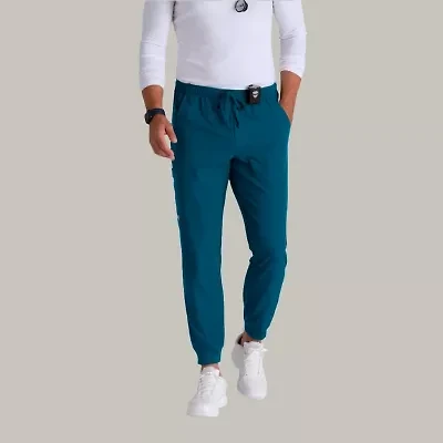 Skechers Skp572 Structure 3-Pocket Jogger Mens Tag Free Stretch Fabric Moisture Wicking Scrub Pant