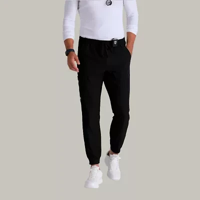 Skechers Skp572 Structure 3-Pocket Jogger Mens Tag Free Stretch Fabric Moisture Wicking Scrub Pant