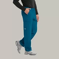 Skechers Sk0215 Structure 4-Pocket Zip-Fly Mens Short Tag Free Stretch Fabric Moisture Wicking Scrub Pant