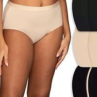 Vanity Fair Ultimate Stretch Beyond Comfort Womens Average + Full Figure 3 Pair Brief Panty 13431