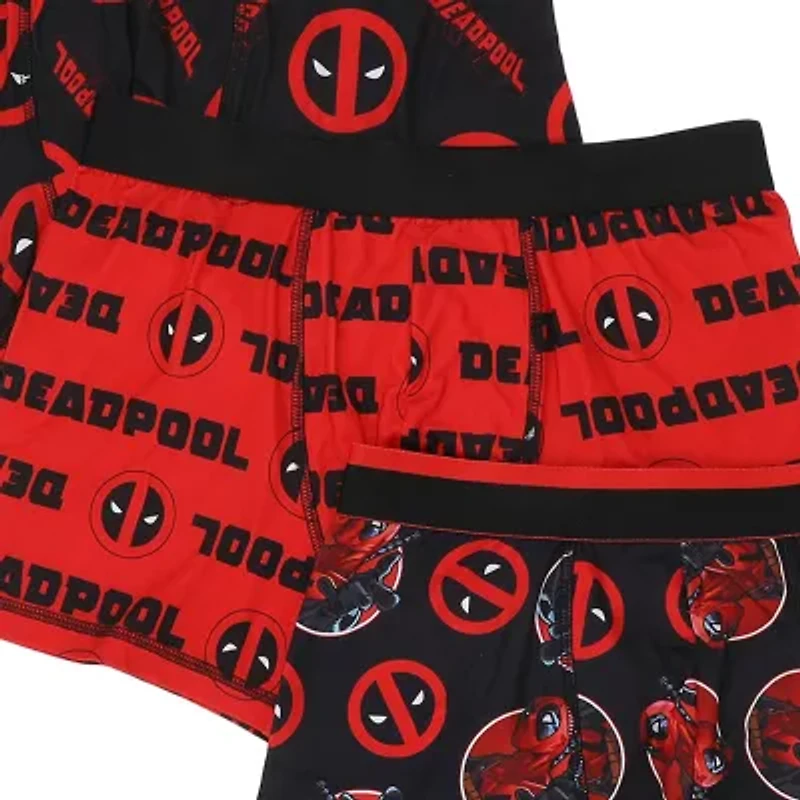 Mens Deadpool 3-pc. Boxer Briefs Zbm8ef2dpopp00