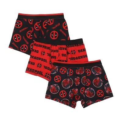 Mens Deadpool 3-pc. Boxer Briefs Zbm8ef2dpopp00