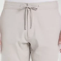 Cubavera Drawstring Mens Regular Fit Flat Front Pant