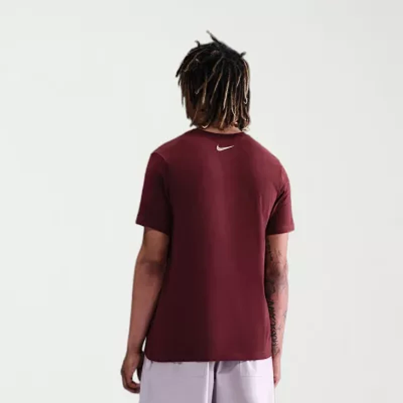 Nike Just Do It Mens Crew Neck Short Sleeve Regular Fit Graphic T-Shirt