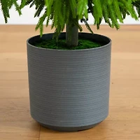 Nearly Natural 6 Foot Pine Christmas Tree