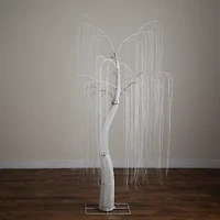 Nearly Natural 7 Foot Pre-Lit Willow Christmas Tree