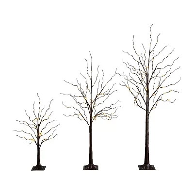 Nearly Natural 6 Foot Pre-Lit Birch Christmas Tree
