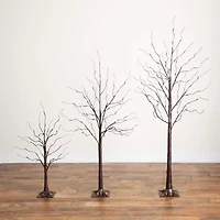 Nearly Natural 6 Foot Pre-Lit Birch Christmas Tree