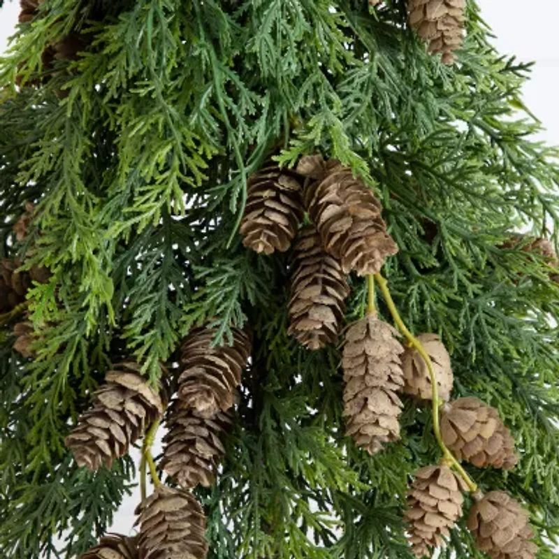 Nearly Natural 2 Foot Cedar Christmas Tree