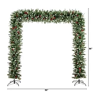 Nearly Natural 8 Foot Pine Christmas Tree