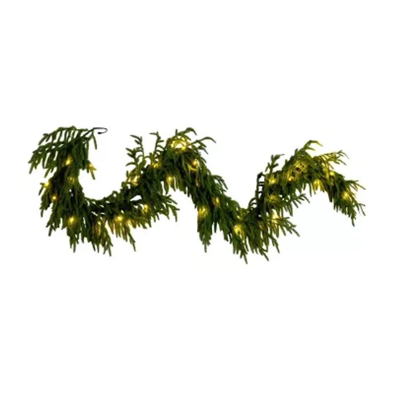Nearly Natural Pre-Lit Wreath