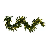 Nearly Natural Pre-Lit Wreath