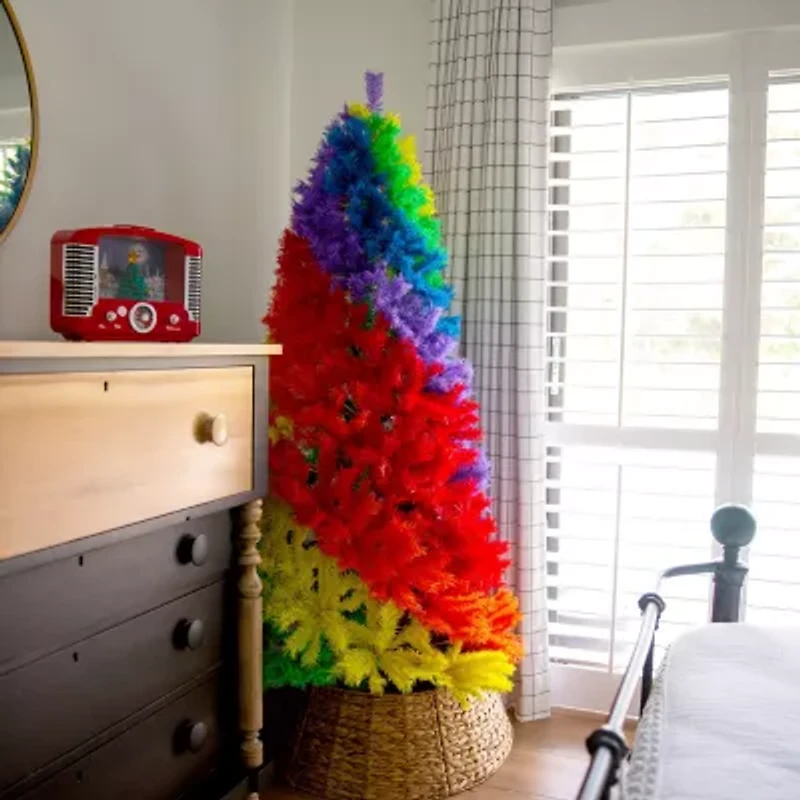 Nearly Natural 6 Foot Pine Christmas Tree