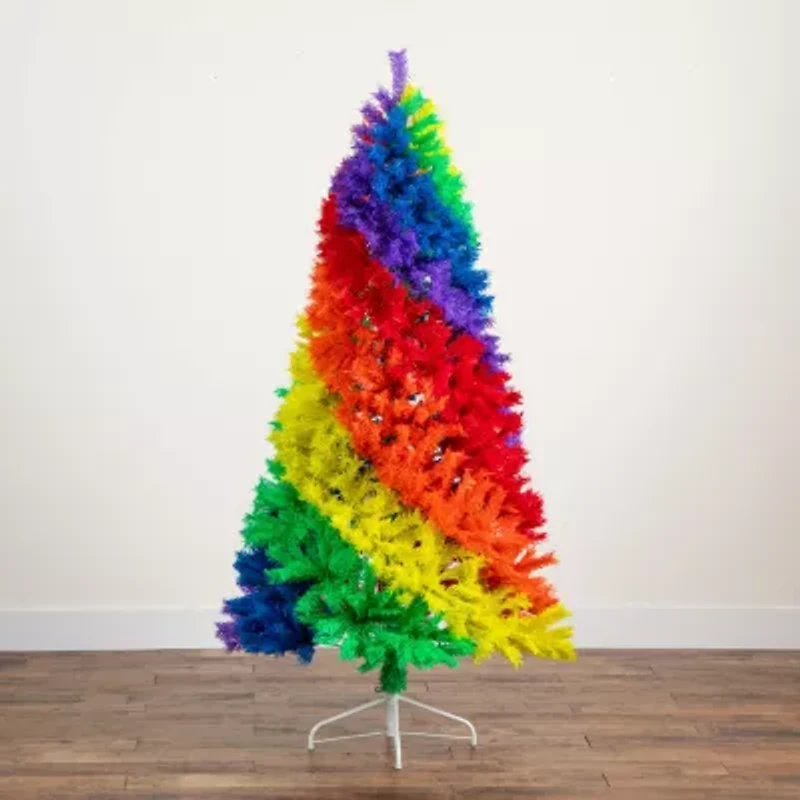 Nearly Natural 6 Foot Pine Christmas Tree