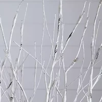 Nearly Natural 2 Foot Pre-Lit Birch Christmas Tree