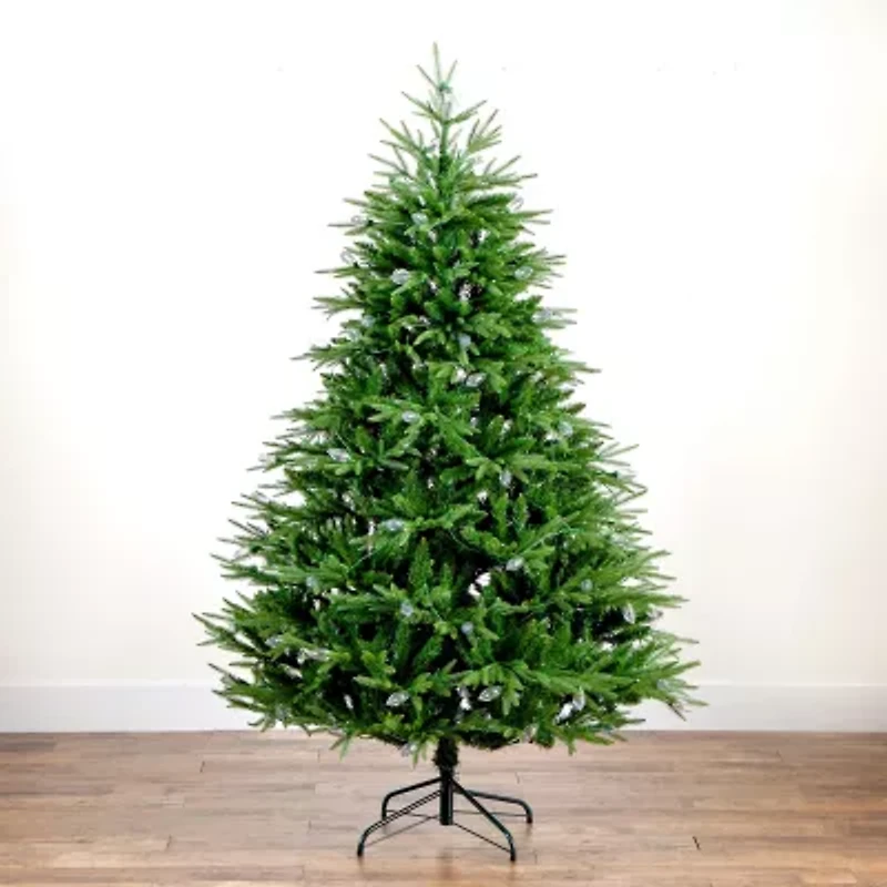 Nearly Natural Foot Pre-Lit Multi-Function Lights Pine Christmas Tree