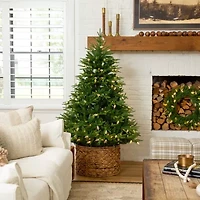 Nearly Natural Foot Pre-Lit Multi-Function Lights Pine Christmas Tree