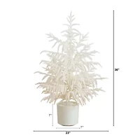 Nearly Natural Foot Pine Christmas Tree