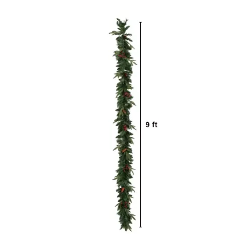 Nearly Natural 5 Foot Pre-Lit Pine Christmas Tree