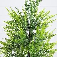 Nearly Natural Foot Pre-Lit Flocked Christmas Tree