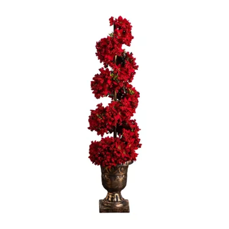 Nearly Natural 3 Foot Pre-Lit Timer Christmas Tree
