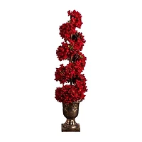 Nearly Natural 3 Foot Pre-Lit Timer Christmas Tree