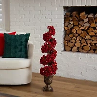 Nearly Natural 3 Foot Pre-Lit Timer Christmas Tree