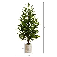Nearly Natural / Foot Pine Christmas Tree