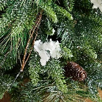 Nearly Natural 4 Foot Pre-Lit Pine Christmas Tree