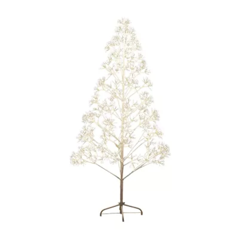 Nearly Natural 6 Foot Pre-Lit Christmas Tree