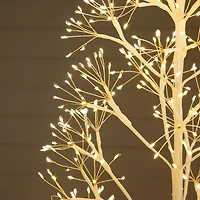 Nearly Natural 6 Foot Pre-Lit Christmas Tree